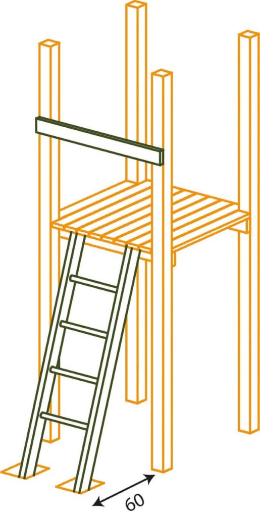 Oscar-ladder-515x1024-Speeltoren en schommel
